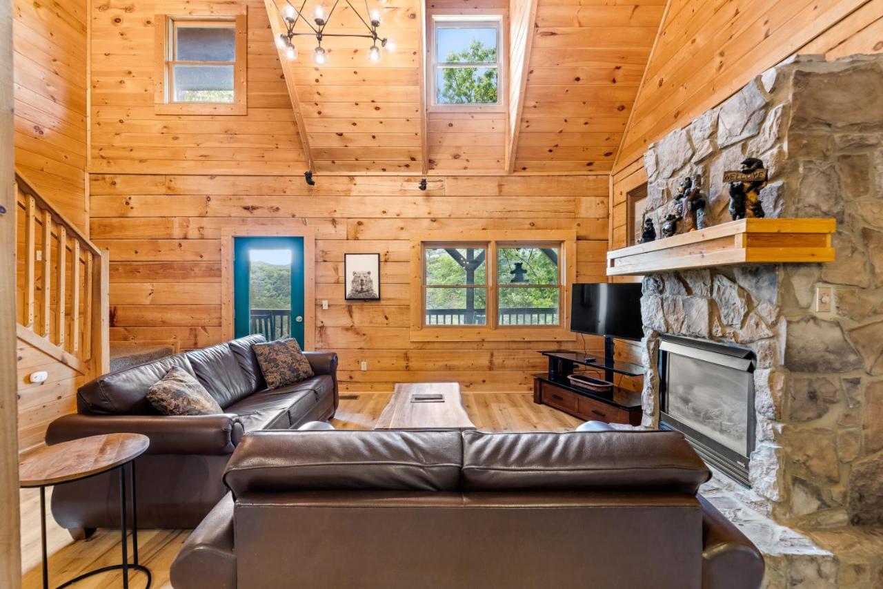 Mountain View 5 Bdrm Gatlinburg Cabin Near Downtown Arts 外观 照片