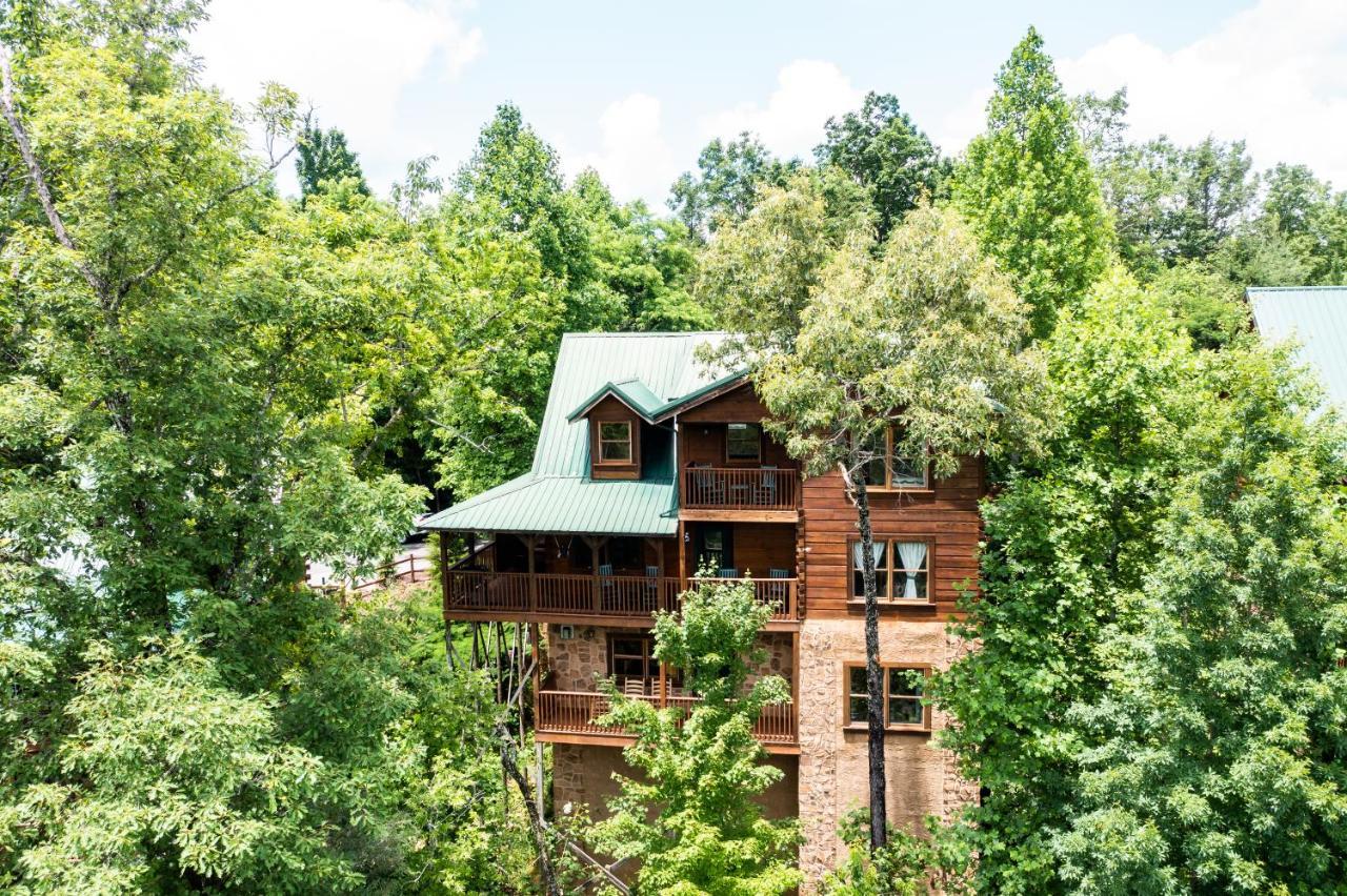 Mountain View 5 Bdrm Gatlinburg Cabin Near Downtown Arts 外观 照片