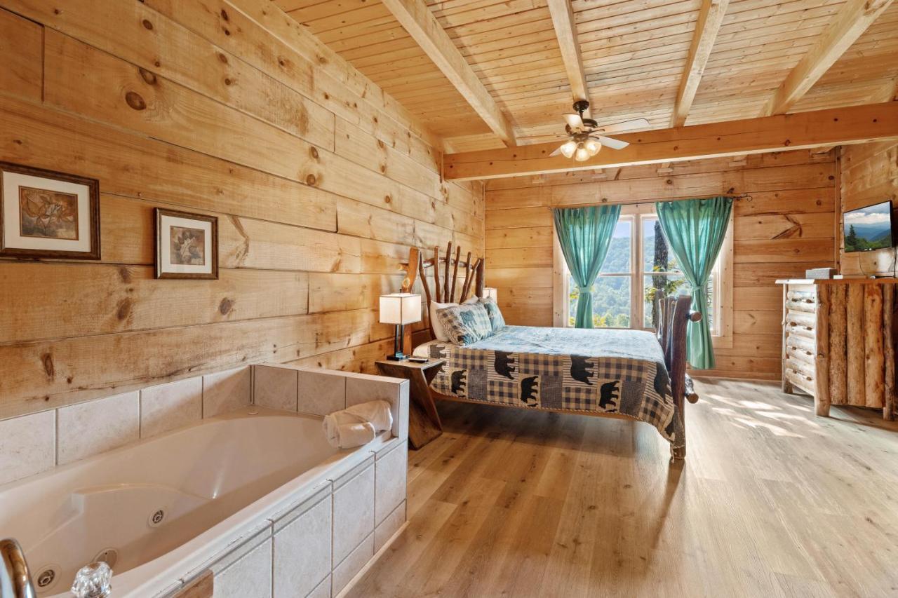 Mountain View 5 Bdrm Gatlinburg Cabin Near Downtown Arts 外观 照片
